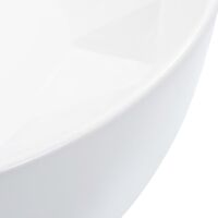 vidaXL Lavabo 36x14 cm Céramique Blanc - Blanc