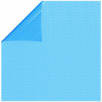vidaXL Bâche de Piscine Rectangulaire PE Bleu 450x220 cm - Bleu