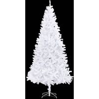 Sapin de Noël artificiel 300 cm Blanc