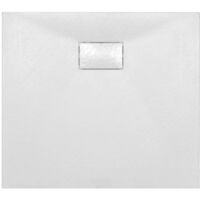 vidaXL Bac de douche SMC Blanc 90 x 80 cm - Blanc