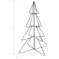 Arbre de Noël cône 240 LED d'intérieur/d'extérieur 115x150 cm