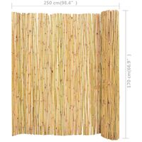 Clôture en bambou 250x170 cm