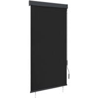 Store roulant d'extérieur 80 x 250 cm Anthracite vidaXL