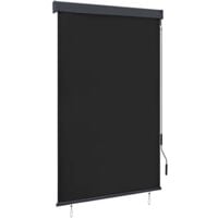 Store roulant d'extérieur 120 x 250 cm Anthracite vidaXL