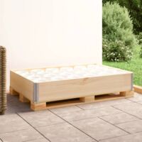 Collier de palette 80x120 cm Bois de pin solide