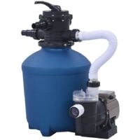 Pompe filtrante à sable avec minuterie 530 W 10980 L/h vidaXL