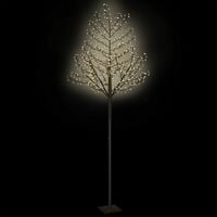 Sapin de Noël 600 LED blanc chaud Cerisier en fleurs 300 cm