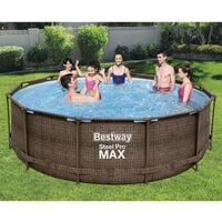Bestway Ensemble de piscine Steel Pro MAX Deluxe Series 366x100 cm