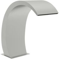 Fontaine de piscine avec LED 22x60x70 cm Acier inoxydable 304