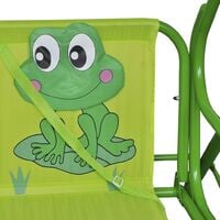 vidaXL Siège balançoire pour enfants vert - Vert