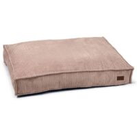 Coussin nervuré pour chien 100x70x15 cm Rose Designed by Lotte