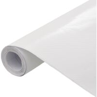 Films 4D de voiture 2 pcs Blanc 100x150 cm vidaXL