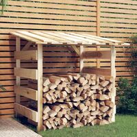 vidaXL Pergola avec toit 100x90x100 cm Bois de pin imprégné - Brun