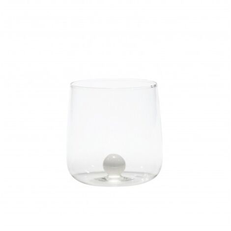 Bicchiere borosilicato Bilia Tumbler Zafferano set 6 pezzi colore Bianco (1/4)