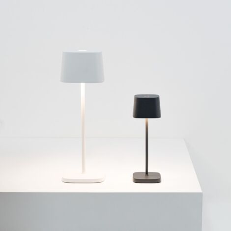 Zafferano Ofelia Tafellamp - Oplaadbare Buitenlamp Crème