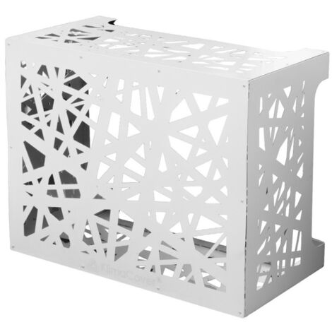 Copricondizionatore Copertura per Climatizzatore Artist M Bianco in Alluminio L86 X P44 X H68 Cm