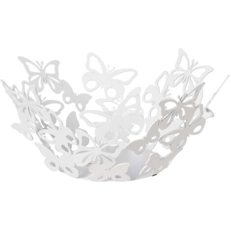 Centrotavola Per atrionio Viola E Bianco Centrotavola Bianco