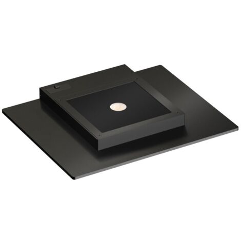 Pla Nera - Applique a led da muro 35W CCT Switch 2700K/3200K/4000K in alluminio, Luce murale verso l'alto - Beneito & Faure (1/5)