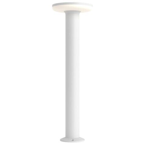 Mac Floor XL Bianca 3000K - Paletto a led da esterno in alluminio 12W IP65 h60cm - Luce verso il basso - Beneito & Faure