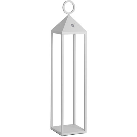PICNIC Lampada da tavolo portatile LED 2,2W IP54 2700K CRI85 67cm - Bianca - Rossini Group - Design in alluminio pressofuso (1/5)