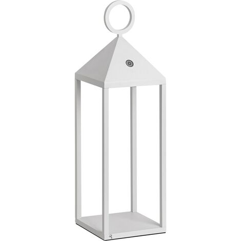 PICNIC Lampada da tavolo portatile LED 2,2W IP54 2700K CRI85 47cm - Bianca - Rossini Group - Design in alluminio pressofuso (1/5)