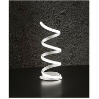 NEST Lampada da tavolo moderna in metallo colore bianco LED 23W 1840LM 4000K