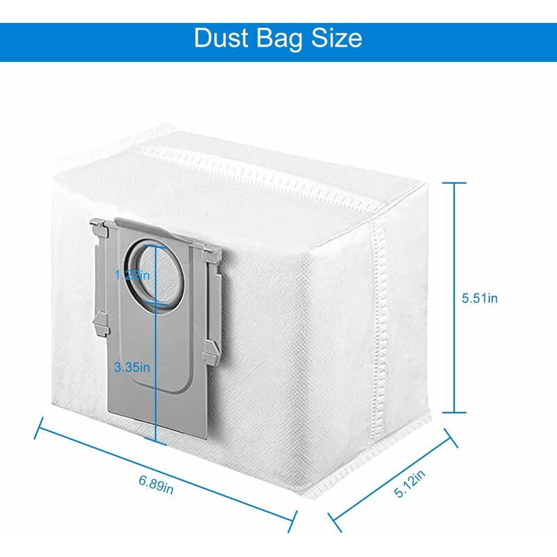 Dust Bag For XiaoMi Roborock S7 MaxV Ultra /Q5+ /Q7 Max+ / T8 G10S