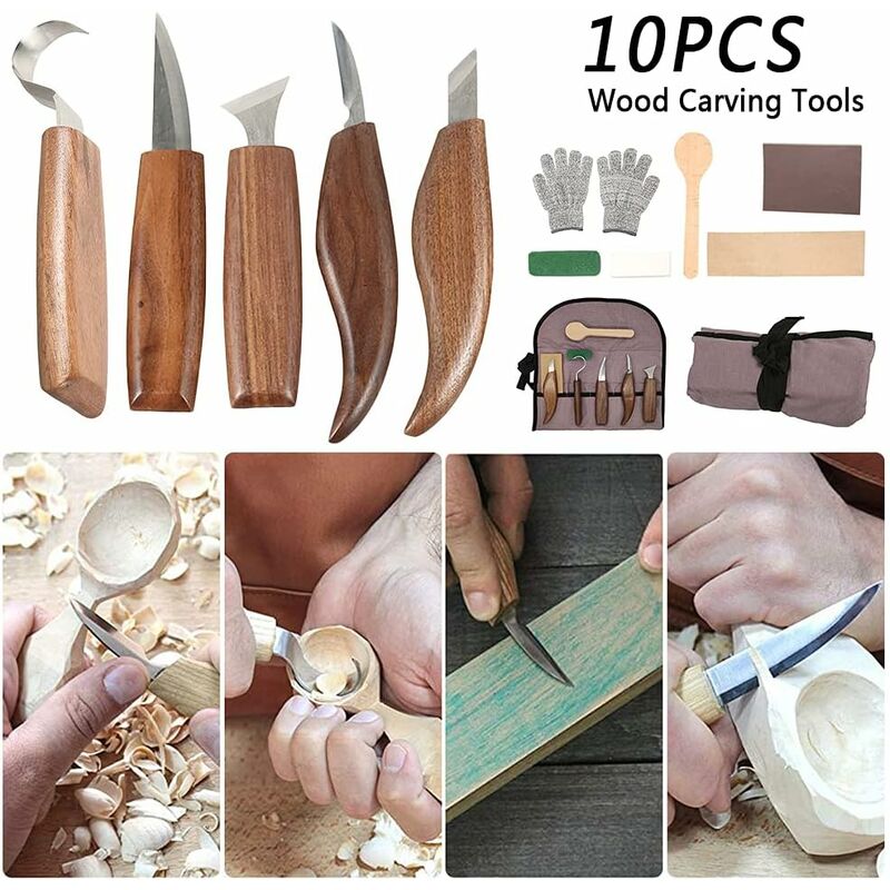 1set (10pcs) Art Craft Knife Kit 5 Types Blades Hobby Exacto Knife