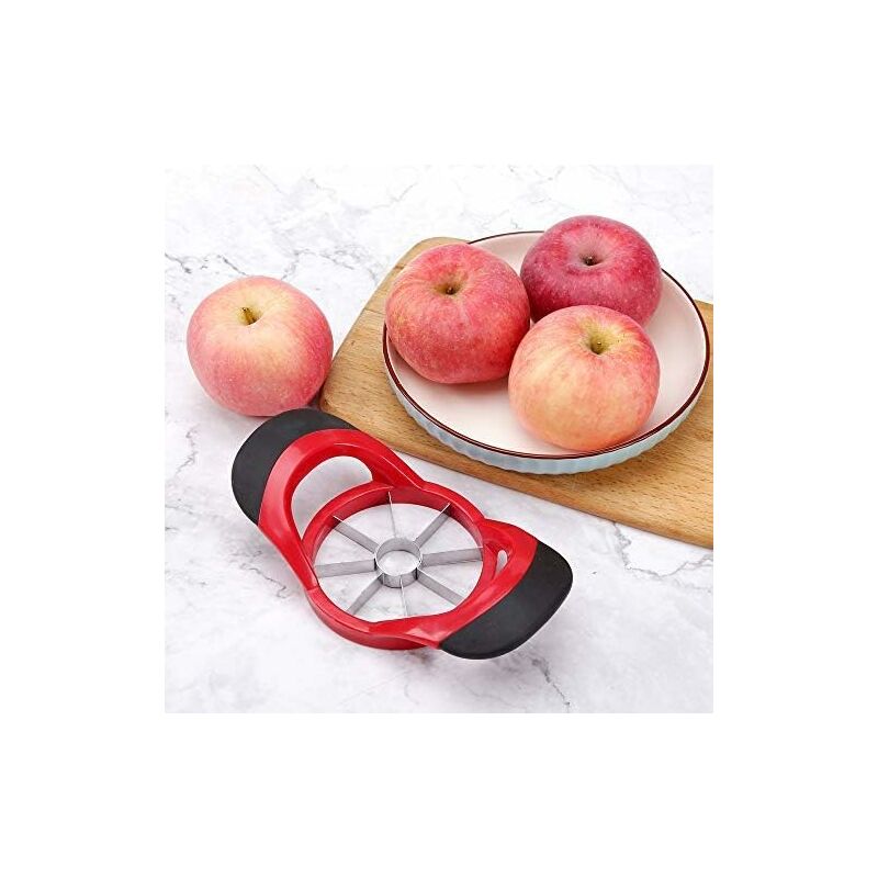 8-Blade Apple Slicer Corer Cutter Wedger Divider Stainless Steel Blades  Fruit Cutter for Apples Mango