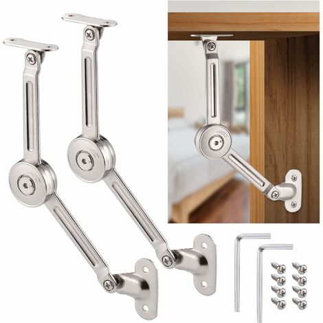 2 Pcs Soft Close Lid Support Hinge With