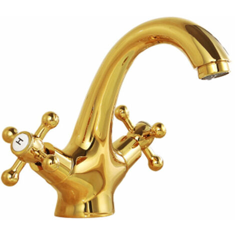 All copper hot and cold water faucet European antique faucet bathroom gold  basin faucet double handle faucet single hole faucet 4 Pcs Solar Lamp  Waterproof Solar Induction Outdoor Wall Light Human Bod