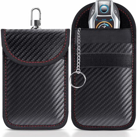 Faraday Box With 2 Signal Shielding Bags, Anti-theft Car Key Safe