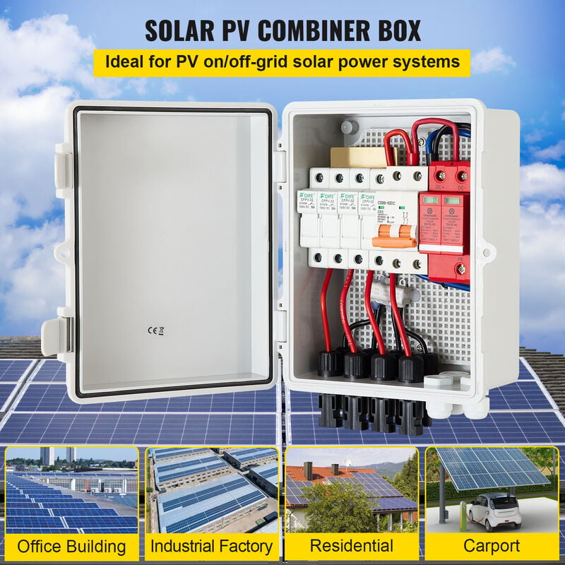 Chine boîte de disjoncteur de boîte de combinaison solaire pv