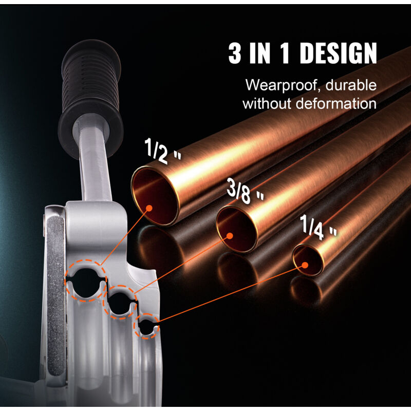 Cintreuse à Tube Wostore 180° - Pour Cuivre, Aluminium, Acier Inox - Capacité 1/4