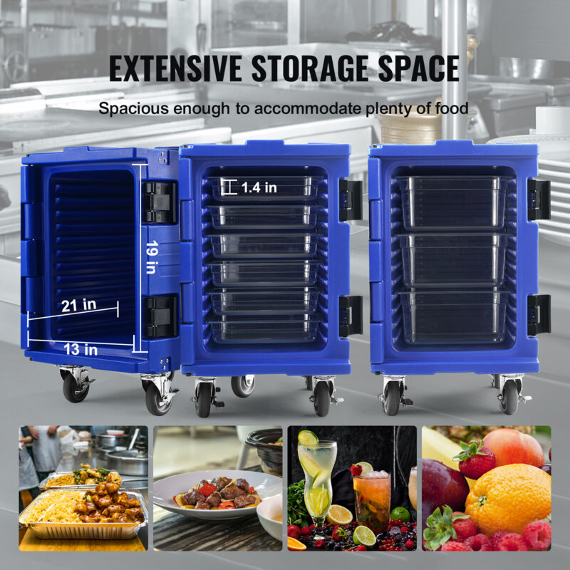 Glacière à Roulettes VEVOR 75,7 L - Chariot Isotherme Avec étagère, Panier Latéral, Décapsuleur - Garde Le Froid 50 H, Noir