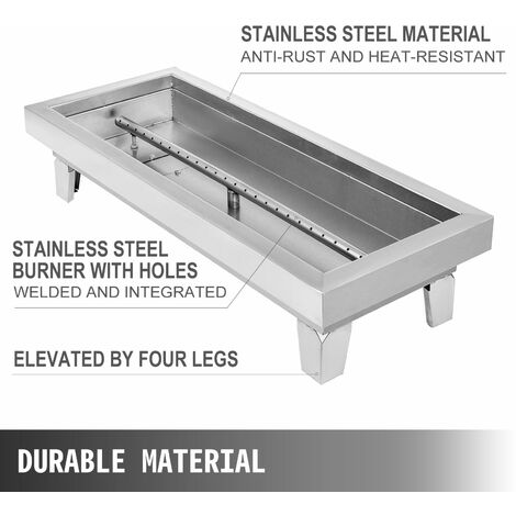 Brasero Portable Sans Fumée En Acier Inox - 14x19,8 Cm, Pour Charbon De Bois, Terrasse, Balcon, Barbecue