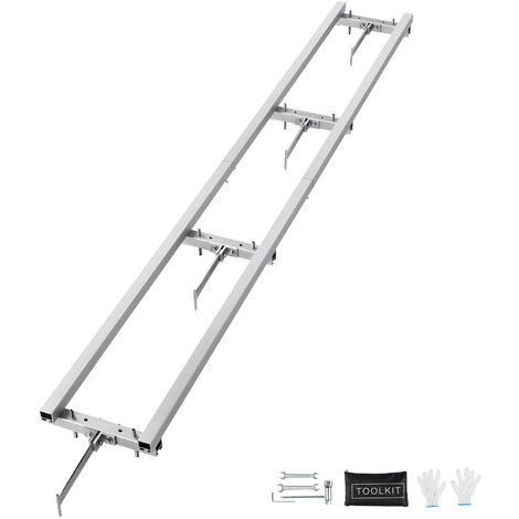 VEVOR Systeme de Guidage de Scierie sur Rail 274 cm Guide de Fraisage ...