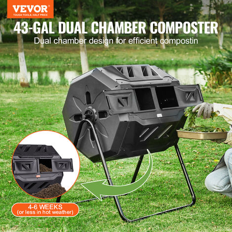 Lombricomposteur 5 Plateaux VEVOR - 50 L, Intérieur/extérieur, Facile à Utiliser