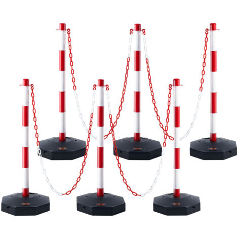 Perel Cône De Signalisation Rouge/Blanc 50 Cm - Usage Récréatif Et Délimitation