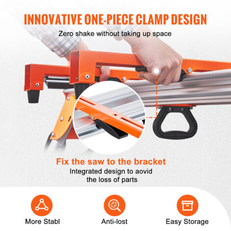 Établi Pliable Et Mobile Lemodo YT015 - Support Pour Scie à Chantourner, Table De Travail 125x56 Cm
