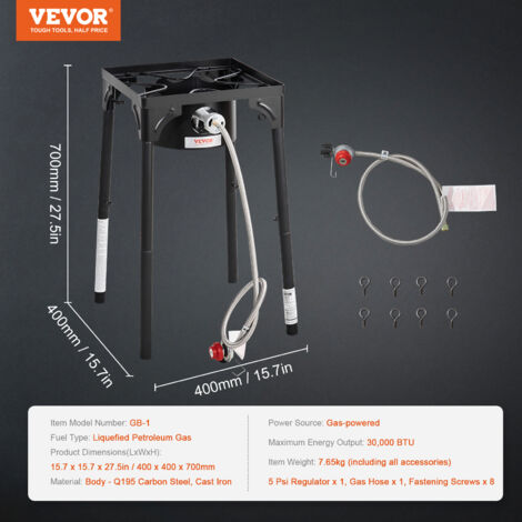 Réchaud Barbecue Portable En Fonte - Compact, Pour Camping Et Grillades En Plein Air