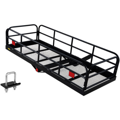Porte-Bagages Attelage Basculant - 140kg Charge Max, Galvanisé, Pour Gibier Ou Bagages