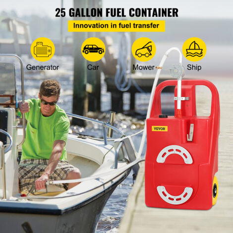 Réservoir Carburant Pour Moteur Essence 2 Temps 1E43F - Capacité 1,5 L - Dimensions 22x14x8,5 Cm - En PETG Résistant - 10