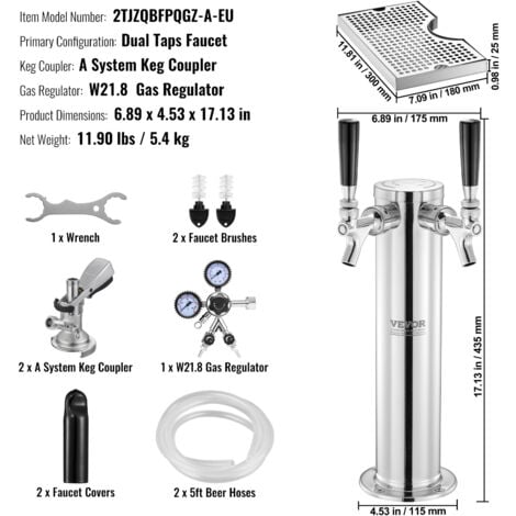 Namvo Lot De 2 Clés à Robinet Multifonction De Qualité Supérieure