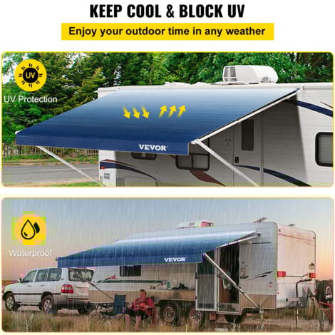 KAV Bâche Imperméable Bleue Pour Meubles De Jardin, Camping