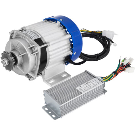 Moteur électrique sans balais CC VEVOR 500 W, 3000 tr/min avec