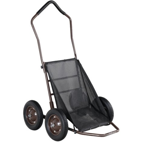 VEVOR Chariot de transport de gibier, chariot de chasse pliable de charge de 500 lb, equipe de 4 grandes roues et deune poignee confortable, chariot deequipement deexterieur durable