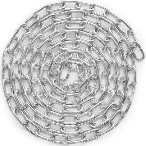 Kisangel Maillons de chaîne d'Halloween, fausse chaîne en plastique de 100 cm pour simulation, fête, spectacle, costume, accessoire de mise en page, décoration de barrière Kisangel Maillons de chaîne d'Halloween, fausse chaîne en plastique de 100 cm pour simulation, fête, spectacle, costume, accessoire de mise en page, décoration de barrière