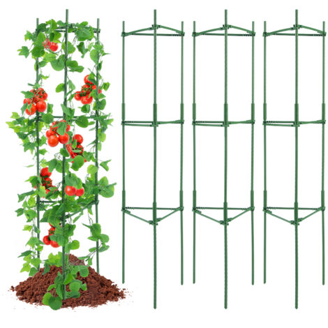 Lot De 12 Supports Pour Fraises – Protection Anti-Pourriture – Idéal Fraises, Tomates, Légumes & Fleurs – Vert