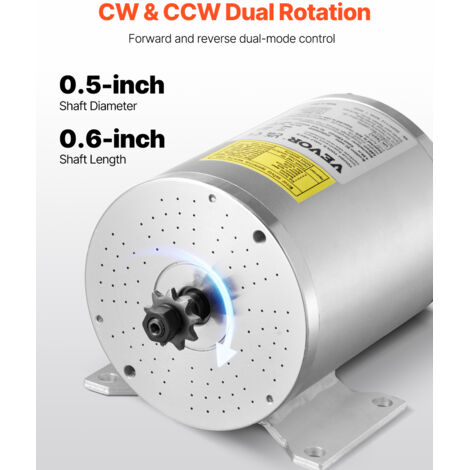 Kit de Contrôleur de Moteur sans Balais 80A 60V 72V 2000W 3000W 5000W